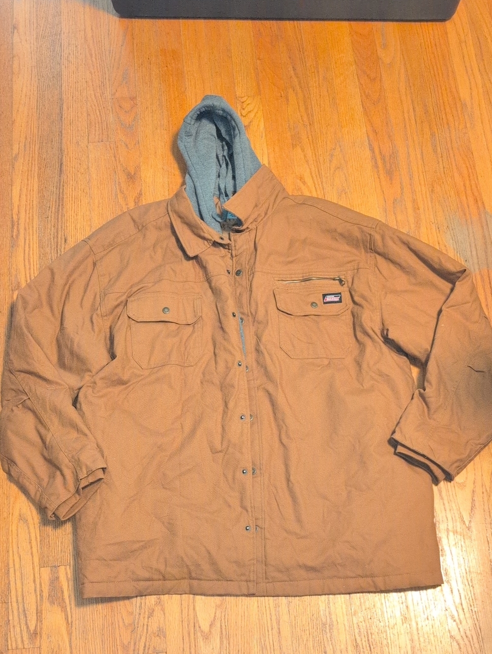 Dickies Tan Work Hooded Field Jacket